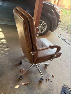 Desk and chair
