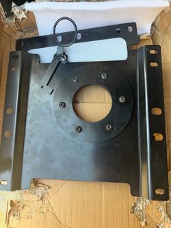 Passenger Seat Swivel Base Compatible with Ford Econoline E150 E250 E350 E-2025 360° Rotation Heavy Duty Rust Proof Seat Swivel Base Mount Pla