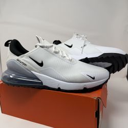 Nike Air Max 270 Golf ‘White Black’ CK6483-103 Spikeless Shoes (Men’s Size 13