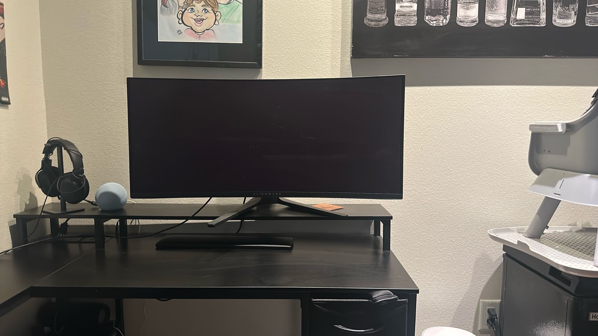 Alienware Monitor/desk/ Headset