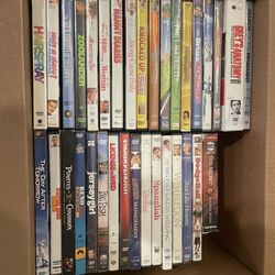 Box Of DVDs - 34 Titles