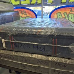 NEW Queen Sealy Elite Brenham II Medium Pillowtop Mattress, Free Delivery