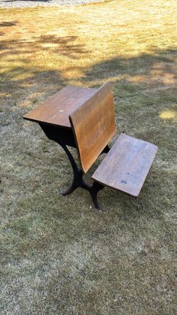 Antique School Desk