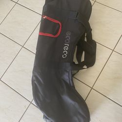 Scooter travel bag on wheels, laptop backpack