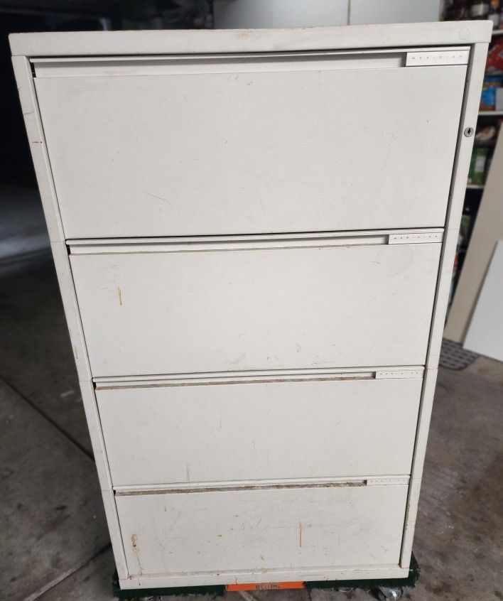Free 4 Drawer Metal Lateral File Cabinet