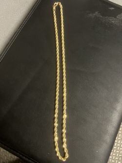 18K Gold Filled Rope Chain
