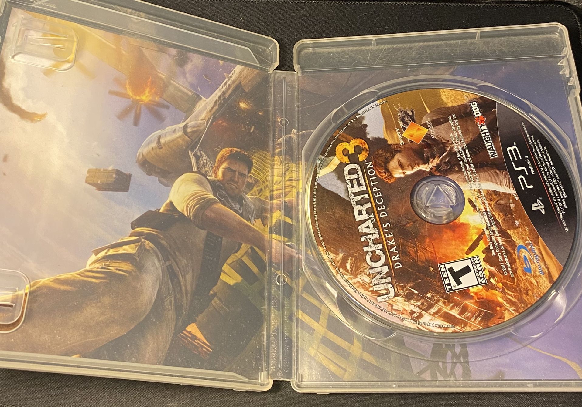 Uncharted 3: Drake’s Deception (PS3) – Good Condition – Playable
