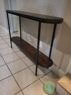 Entry shelf/welcome table
