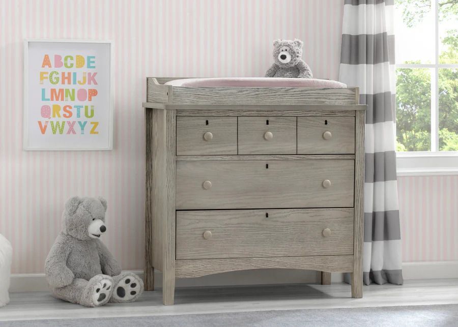 Delta Children Farmhouse 3 Drawer Dresser
