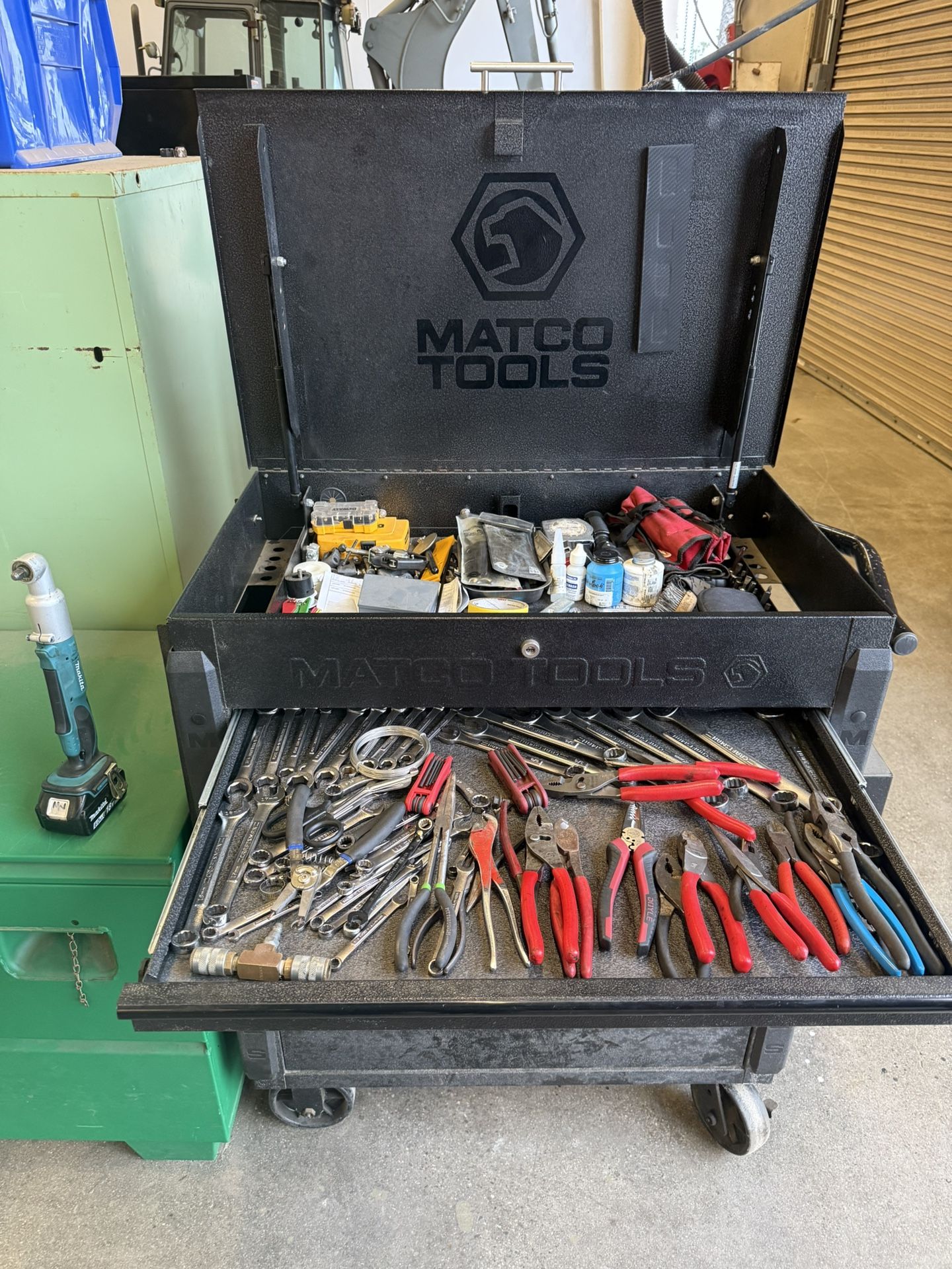 Matco Toolbox with All the Tools That Come With It..