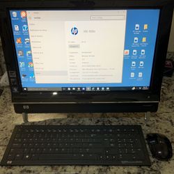 HP Touchsmart 300 W/HP Officejet 4630 All In One Printer