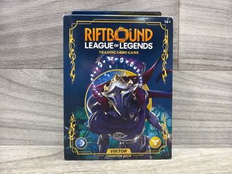 Riftbound League of Legends TCG Origins Champion Deck Viktor Sealed (A1D032614)