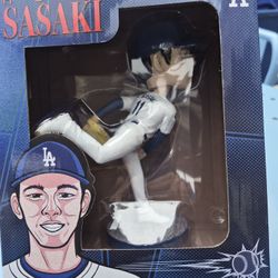 2026 Roki Sasaki 026 World Series Bobblehead LOCATED IN GLENDORA 