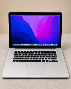 MacBook Pro 15”💻🔥Intel Quad Core i7 ⚡ 16GB RAM🚀512GB SSD💾Office/Logic/Final Cut 🎵🎬 1-Year Warranty ✅ $0 Down Finance 💳 💻 Microsoft Word Excel