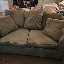 Couch And Loveseat With Picture