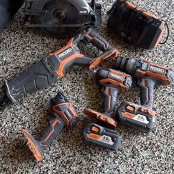 Rigid Power Tool Set