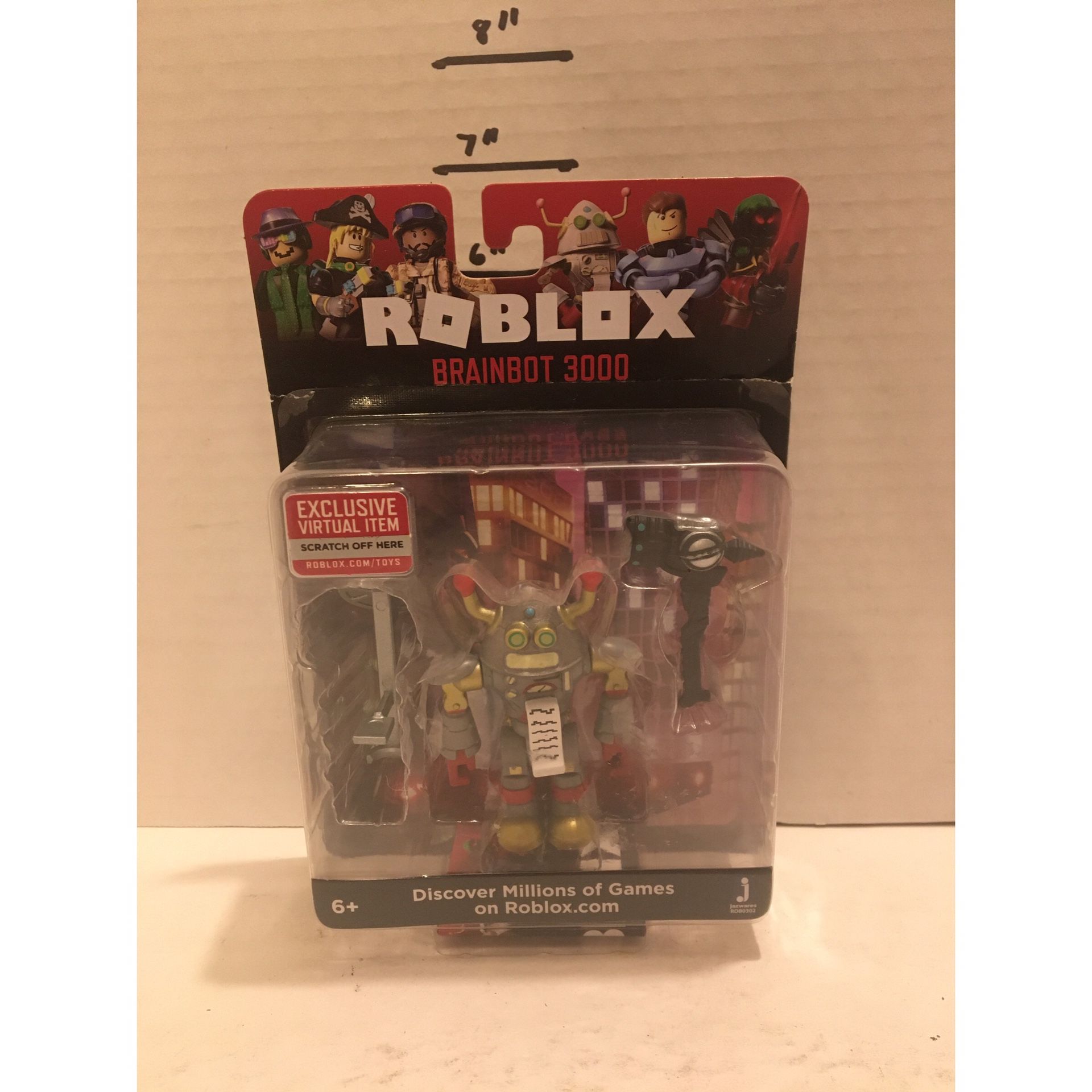 Roblox Brainbot 3000 Action Figure NIB