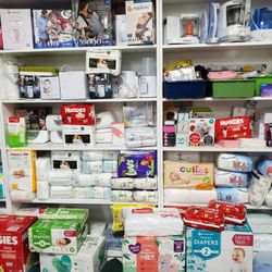 Baby Diapers, Wipe Warmer,  Bottle Warmer, Diaper Genie, & Bottle Dryer