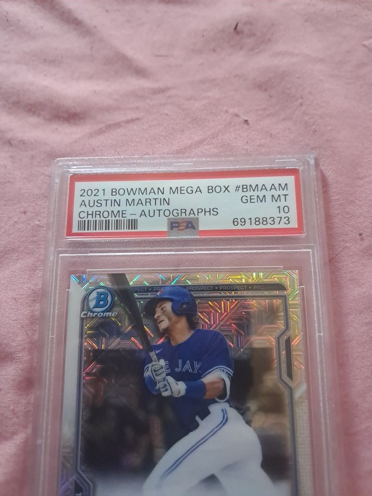 Baseball Card (Austin Martin) Blue Jays