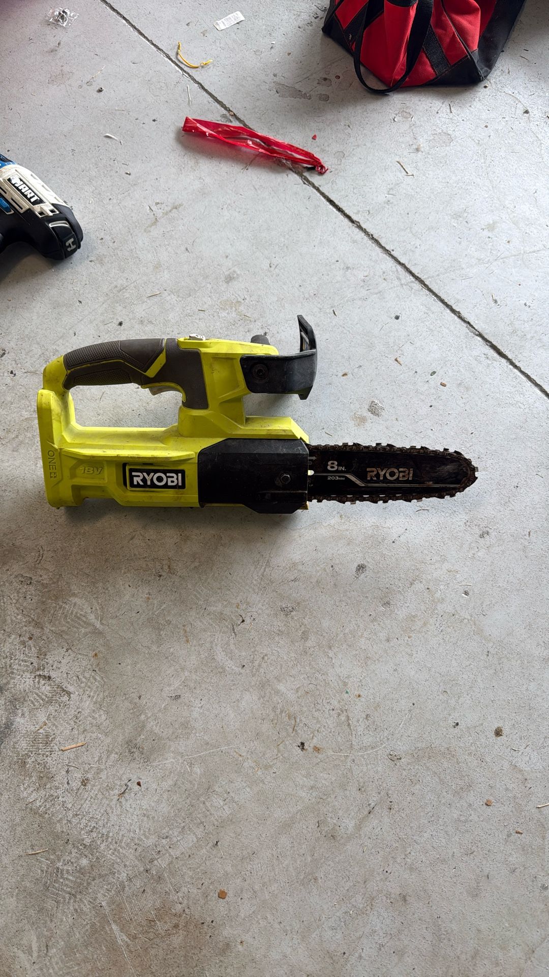 Ryobi 18V 8in Chainsaw