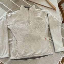 The North Face Fleece Pullover 1/4 Zip Women's Medium Slim Fit or Petite or Junior