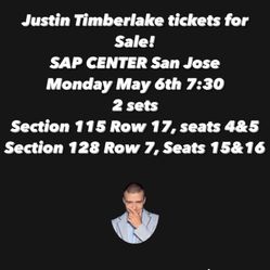 JUSTIN TIMBERLAKE (MESSAGE FOR PRICING)