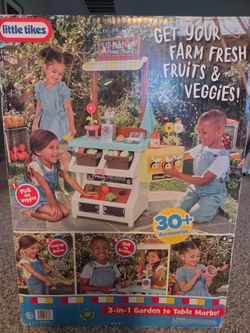 Little Tikes 3-in-1 Gardan to Table Market