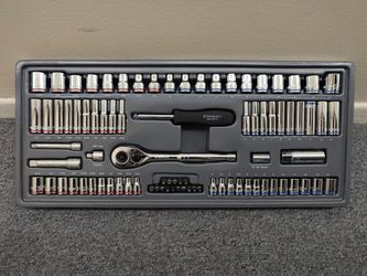 New Stanley Socket Wrench 72 Piece Set