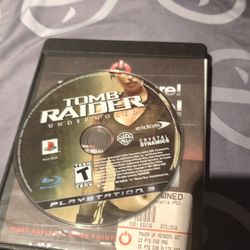 Tomb raider Underworld For Ps3