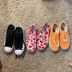 Converse And Vans NEW