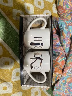 Artlier Hers & His Ceramic Mugs