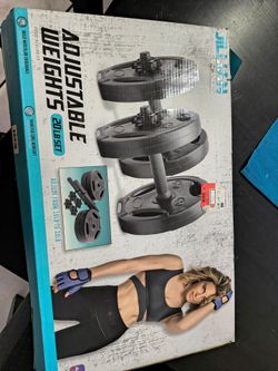 Pesas ajustables 20 lbs set