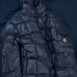 Black Moncler Puffer Jacket