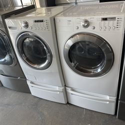 Lg Washer And Dryer Set We Finance 