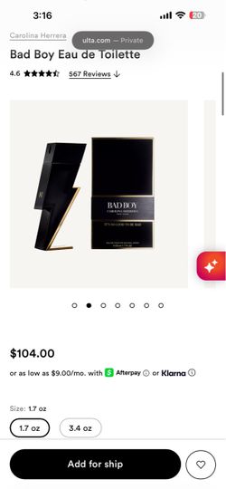 Carolina Herrera   Bad Boy Eau de Toilette