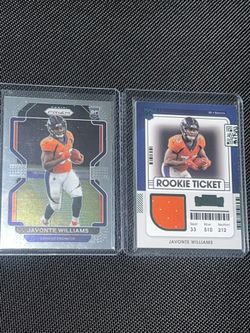 Javonte Williams - Rookie Card set