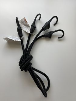 48 Inch Black Bungee Cords
