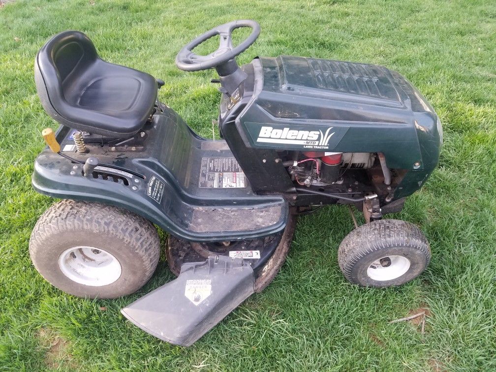 Bolens 38" riding lawn mower
