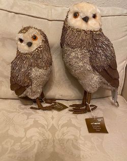 Christmas Owls Decor Sets From At Home