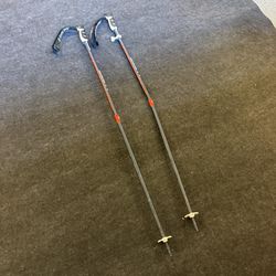 Scott S4 Ski Poles – Pair – One Bent – Parts / Backup / Repair