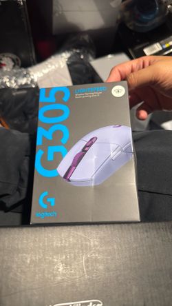 Logitech G305 Lightspeed Wireless Gaming Mouse, Hero Sensor, 12,000 DPI, Lightweight, 6 Programmable Buttons, 250h Battery, On-Board Memory, Compatibl
