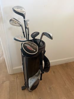 Kids Golf Club Set with Stand Bag