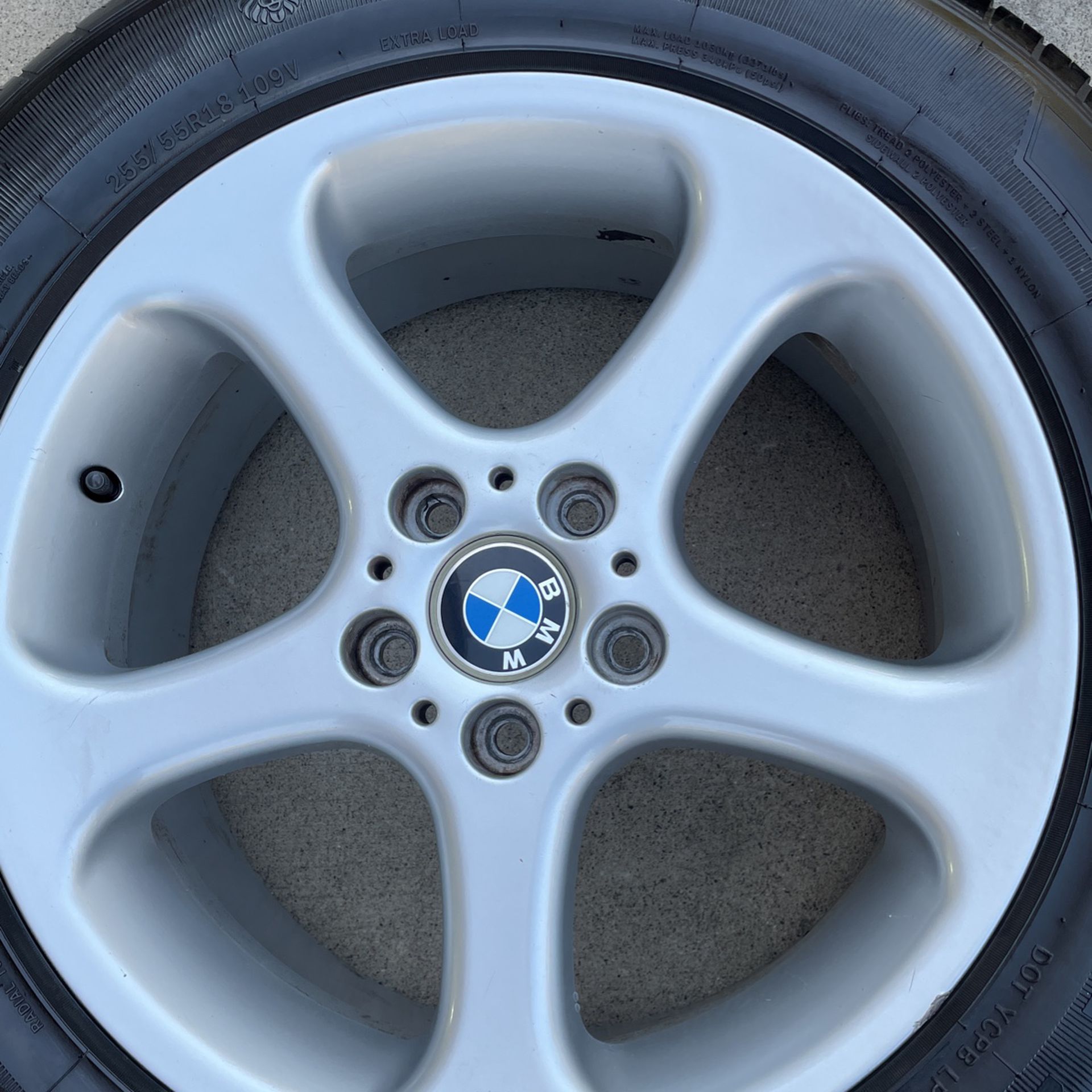 BMW X5 Wheels Rims With Tires 255/55R18