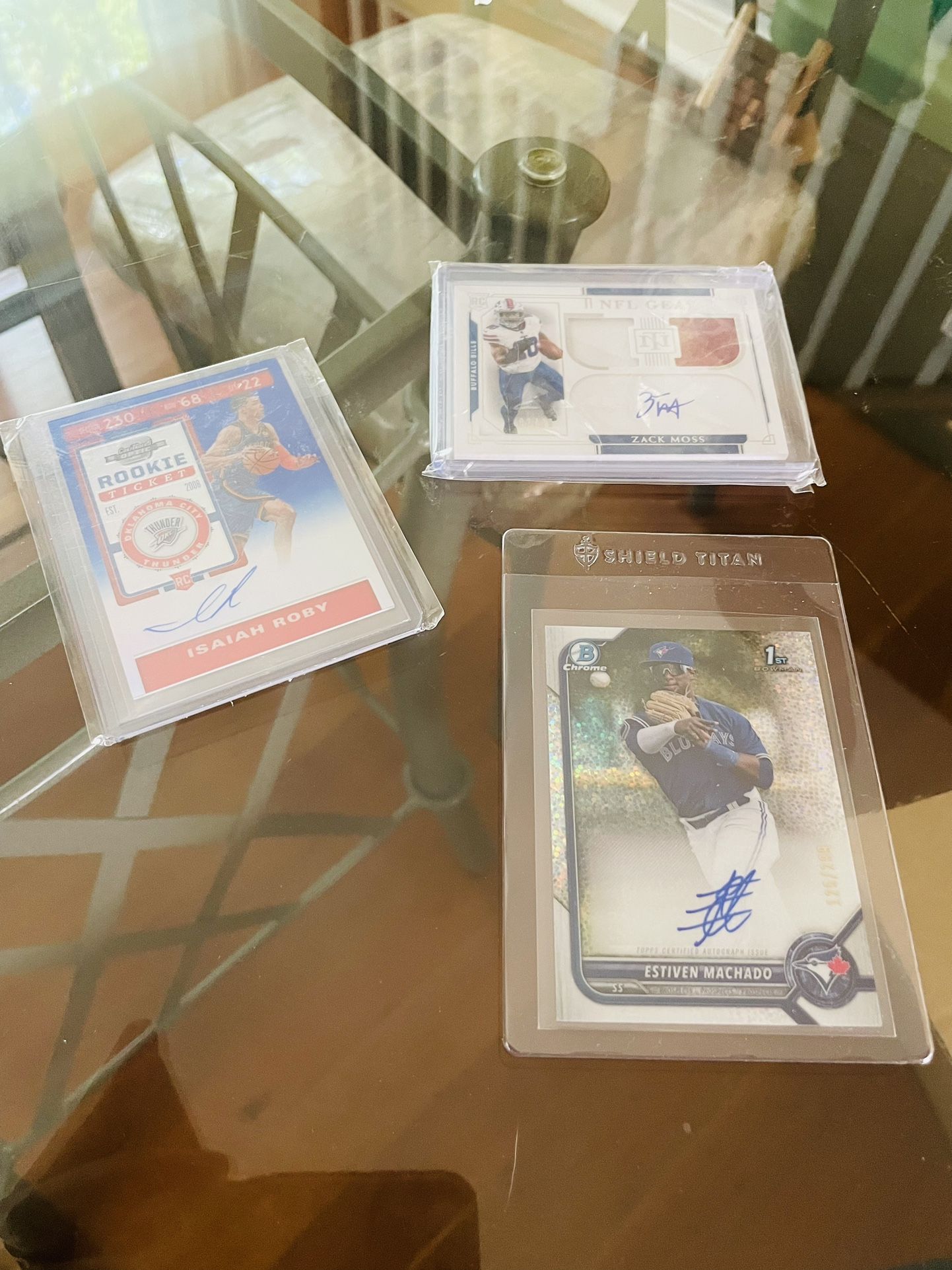 Signed Sports Cards $5 Each Or All 3 For $14