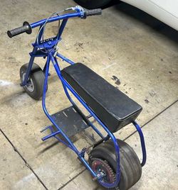 Blue mini bike roller  OBO
