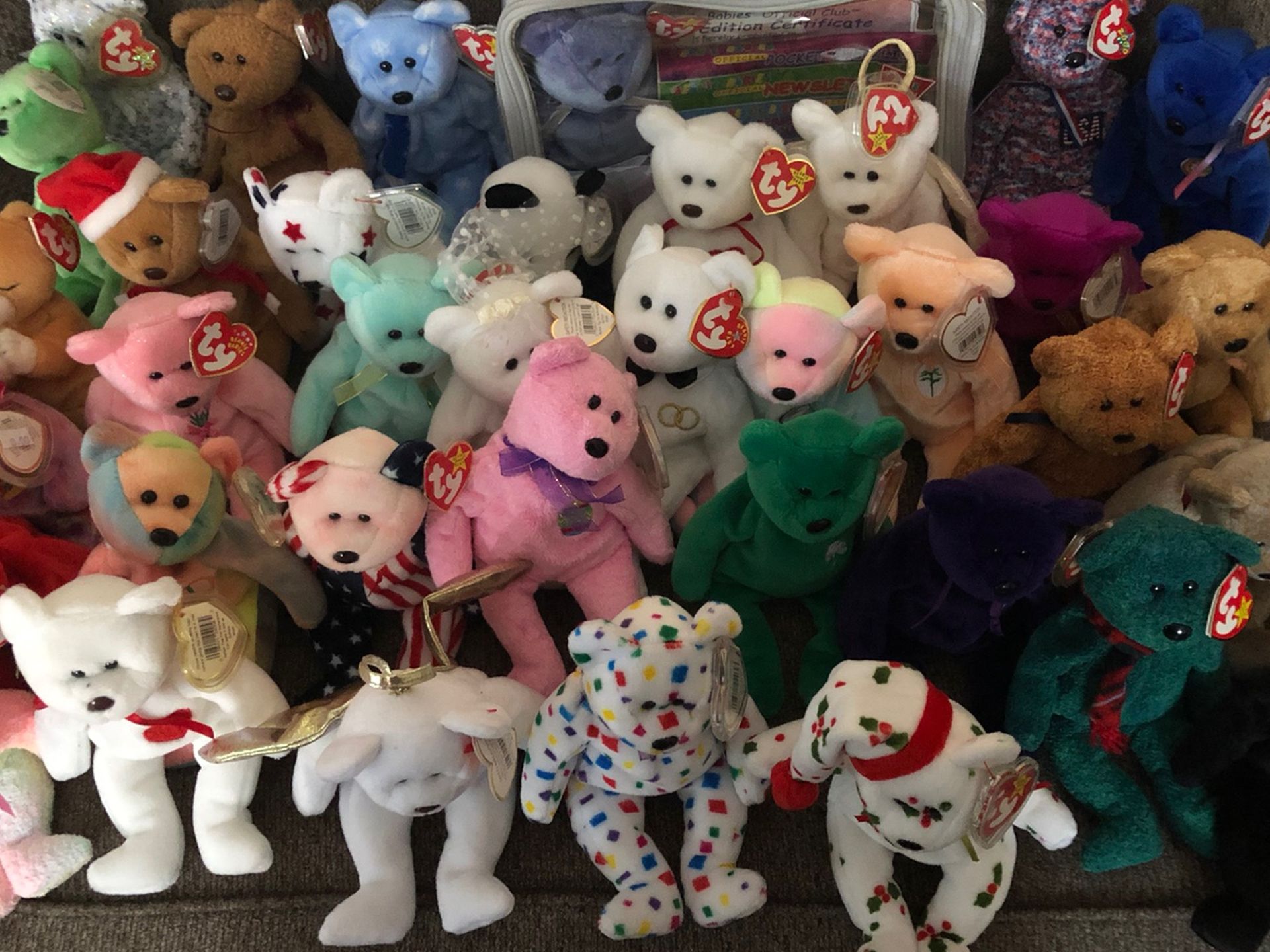 Lot Of Ty Beanie Babies