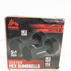 RBX 5lbs. Dumbbell Set *NEW*