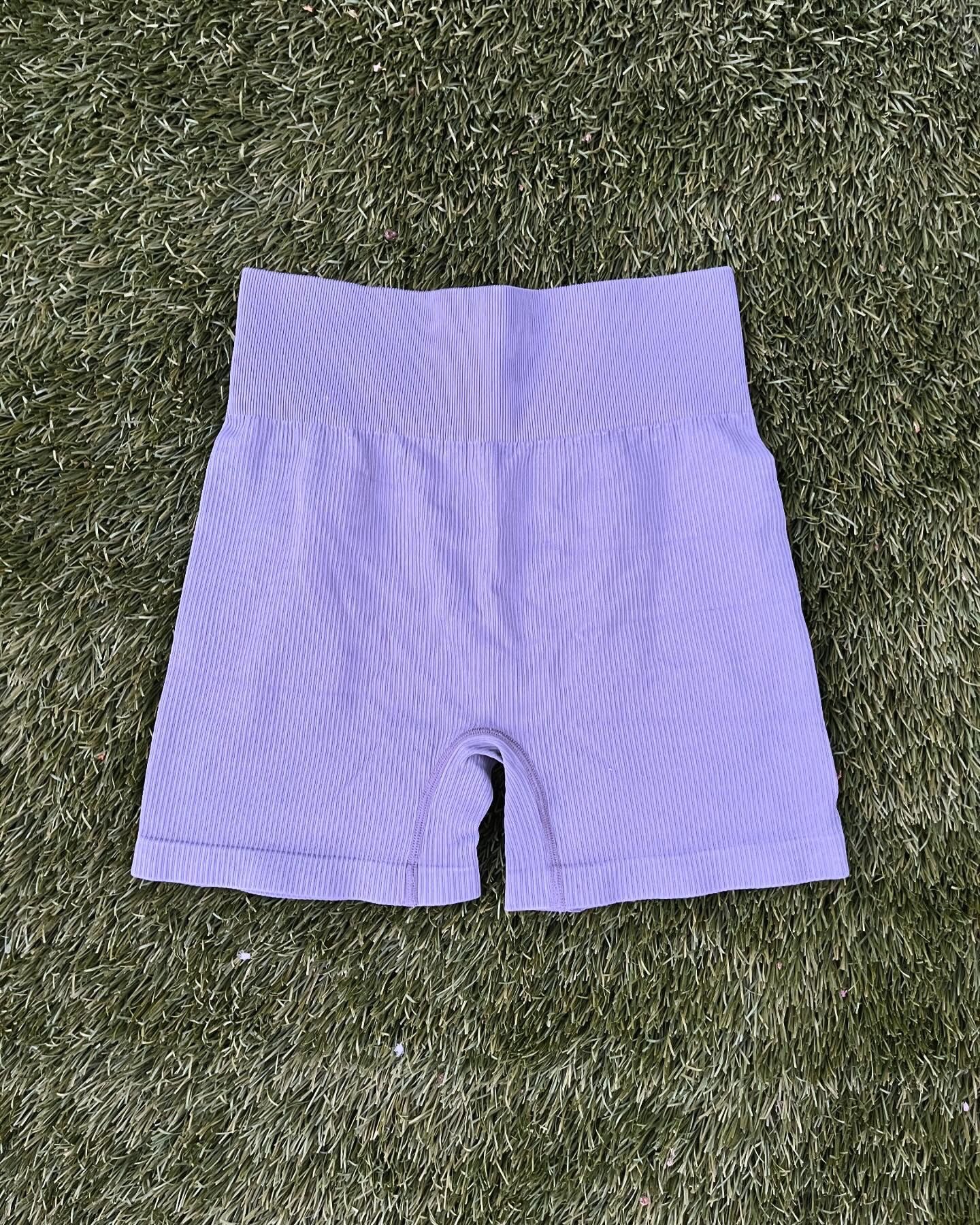 Gray Biker Shorts