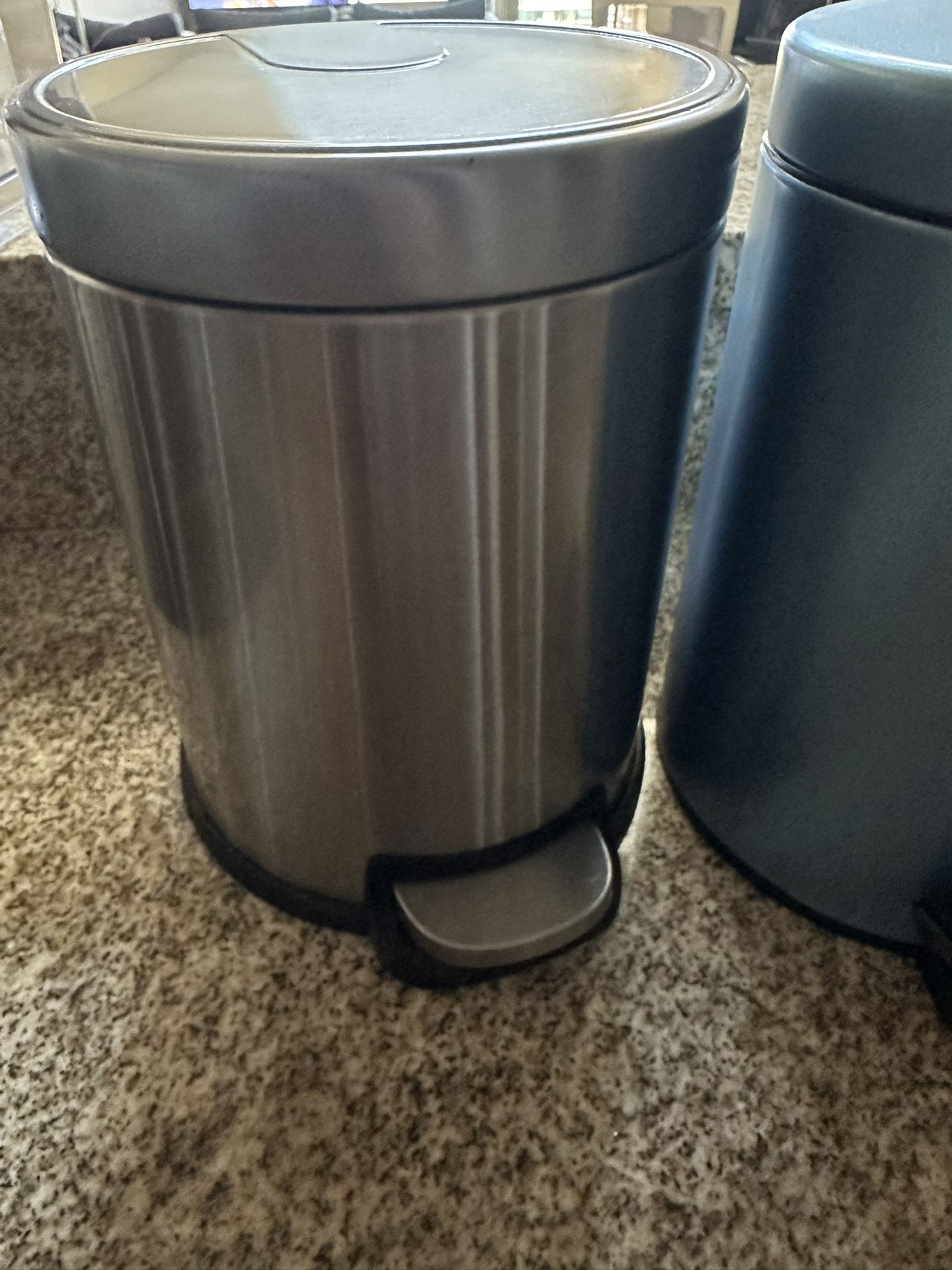 Two Trash Can