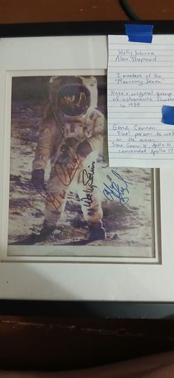 Autographs by astronauts and more